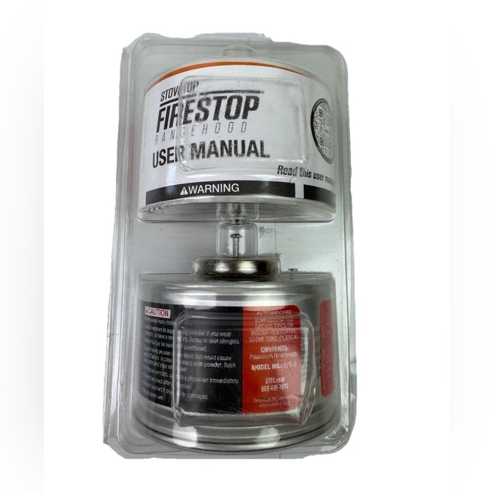 StoveTop FireStop 675-3D RangeHood Fire Suppressor 2 Pack New Exp Sep 2031